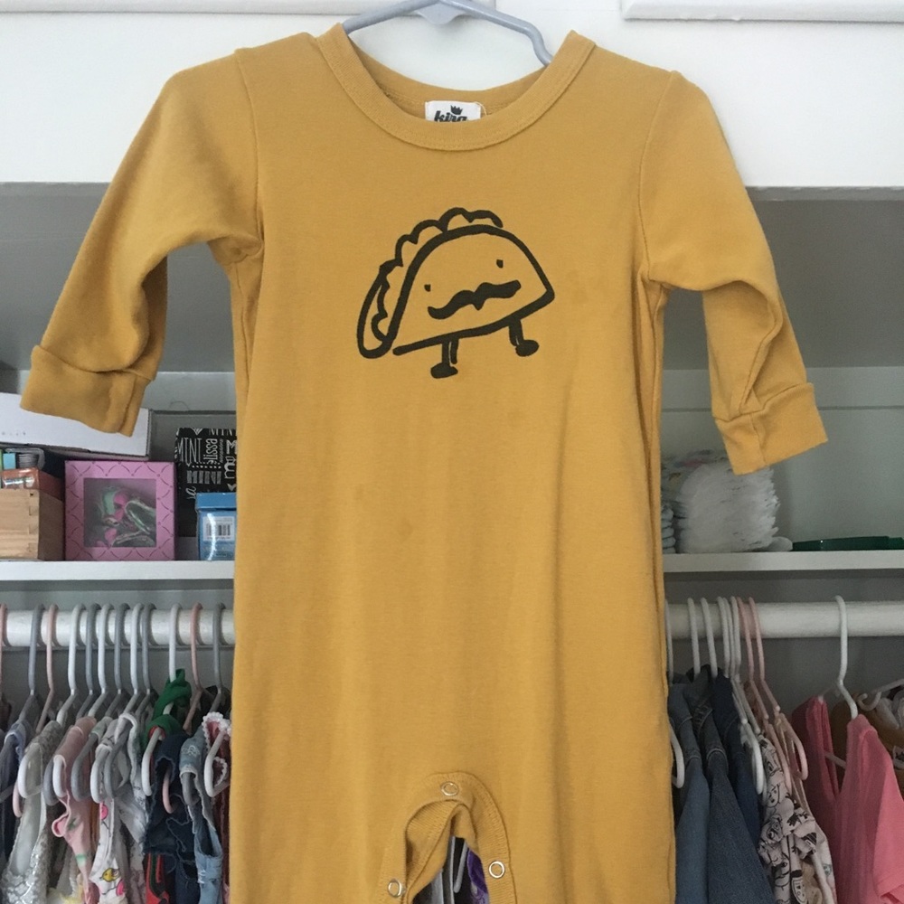 Taco Romper by Kira Kids 12-18mo